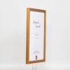 Effect wooden frame profile 33 oak 35x50 cm normal glass