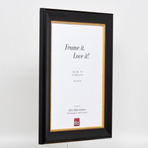 Effect wooden frame profile 95 black 35x50 cm normal glass