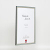 Effect solid wood frame Profile 25 blue 40x40 cm Clear glass