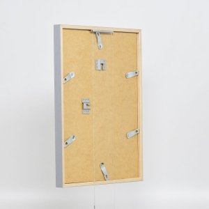 Effect wooden frame profile 35 light grey 40x40 cm normal glass + spacer