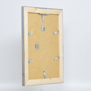 Effect Solid Wood Picture Frame 2240 grey 40x40 cm Normal Glass