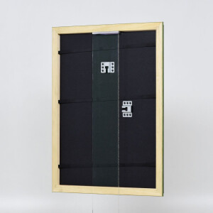 Effect wooden frame profile 21 green 40x50 cm anti-reflex glass