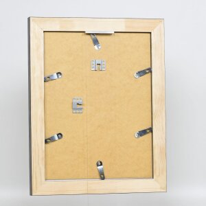 Effect solid wood frame profile 28 gold 40x50 cm Clear glass