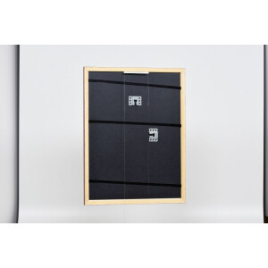 Effect Wooden Frame Profile 38 brown 40x60 cm Museum Glass