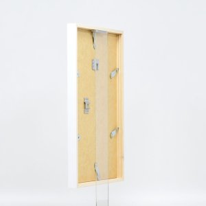 Effect Wooden Frame Profile 35 white 40x60 cm Museum Glass