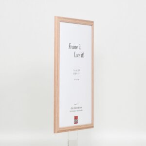 Effect Wooden Frame Profile 32 light brown 40x60 cm Museum Glass