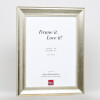 Effect wooden frame profile 95 silver 40x60 cm Acrylic glass