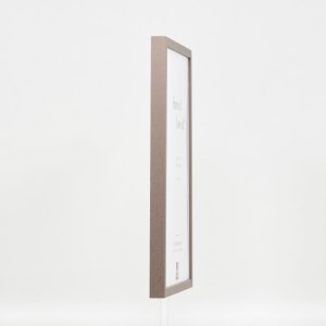 Effect wooden frame profile 35 brown 42x59,4 cm anti-reflex glass