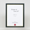 Effect wooden frame profile 21 blue 42x59,4 cm anti-reflex glass