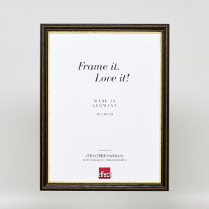 Effect Wooden Frame Profile 21 nut brown 42x59,4 cm Museum Glass