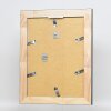 Effect solid wood frame profile 28 silver 45x60 cm Anti-reflective glass