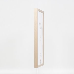 Effect wooden frame profile 35 light brown 45x80 cm anti-reflex glass