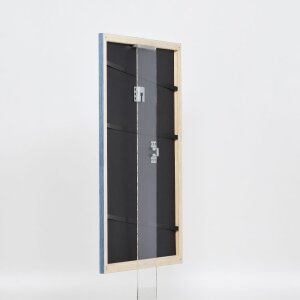 Effect Wooden Frame Profile 32 grey-blue 45x80 cm Museum Glass