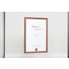 Effect wooden frame profile 38 brown 50x50 cm anti-reflex glass