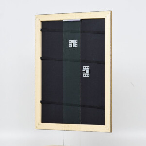 Effect wooden frame profile 94 gold 50x50 cm normal glass