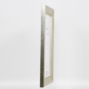 Effect wooden frame profile 95 silver 50x60 cm Acrylic glass