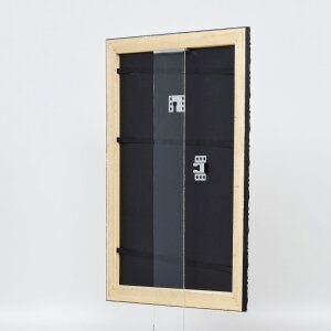 Effect Wooden Frame Profile 94 black 50x60 cm Museum Glass