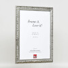 Effect wooden frame profile 94 silver 50x65 cm acrylic glass