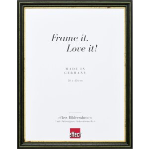 Effect Wooden Frame Profile 21 green 50x65 cm Museum Glass