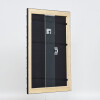 Effect wooden frame profile 94 black 60x60 cm acrylic glass