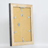 Effect solid wood frame profile 28 gold 60x60 cm Anti-reflective glass