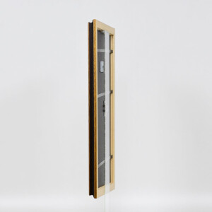 Effect wooden frame profile 21 nut brown 60x90 cm acrylic glass