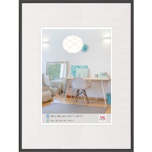 New Lifestyle plastic frame 30x40 cm black