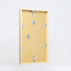 Effect wooden frame profile 35 light brown 7x10 cm normal glass