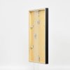 Effect wooden frame profile 35 black 7x10 cm anti-reflective glass