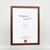 Effect wooden frame profile 2210 dark brown 7x10 cm acrylic glass