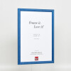 Effect Wooden Frame Profile 89 blue 7x10 cm Normal Glass