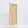 Effect wooden frame profile 35 light brown 7x10 cm normal glass + spacer