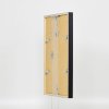 Effect wooden frame profile 35 black 7x10 cm normal glass + spacer