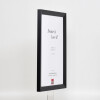 Effect Wooden Frame Top N black 7x10 cm Museum glass