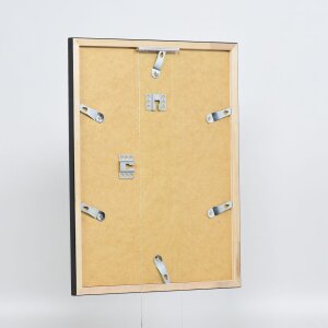 Effect wooden frame profile 2070 anti-reflective glass 7x10 cm black