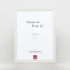 Effect wooden frame profile 2070 acrylic glass 7x10 cm white