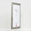 Effect wooden frame profile 94 silver 70x100 cm normal glass