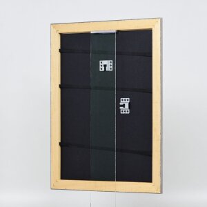 Effect wooden frame profile 94 silver 70x100 cm anti-reflective glass