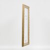 Effect Wooden Baroque Frame Profile 37 antique silver 70x100 cm museum glass