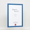 Effect Wooden Frame Profile 89 blue 9x13 cm Normal Glass