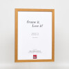 Effect wooden frame profile 33 oak 9x13 cm acrylic glass