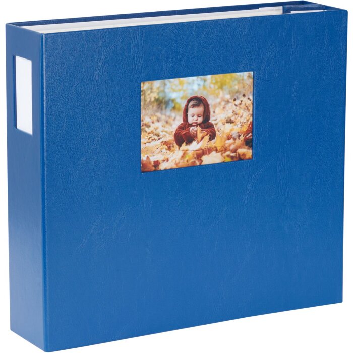 1000 photo album LONA blue 168 sides white