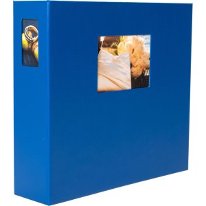 1000 photo album LONA blue 168 sides white