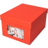 XL photo box Kandra 700 photos 13x18 cm tomato