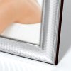 High gloss frame Recanati 10x15 cm silver