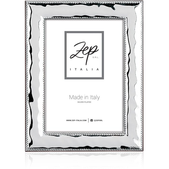 High Gloss Frame Larino 10x15 cm silver