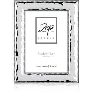 High Gloss Frame Larino 10x15 cm silver