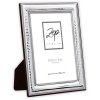 High gloss frame Recanati 9x13 cm silver