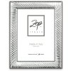 Volterra High Gloss Frame 10x15 cm silver