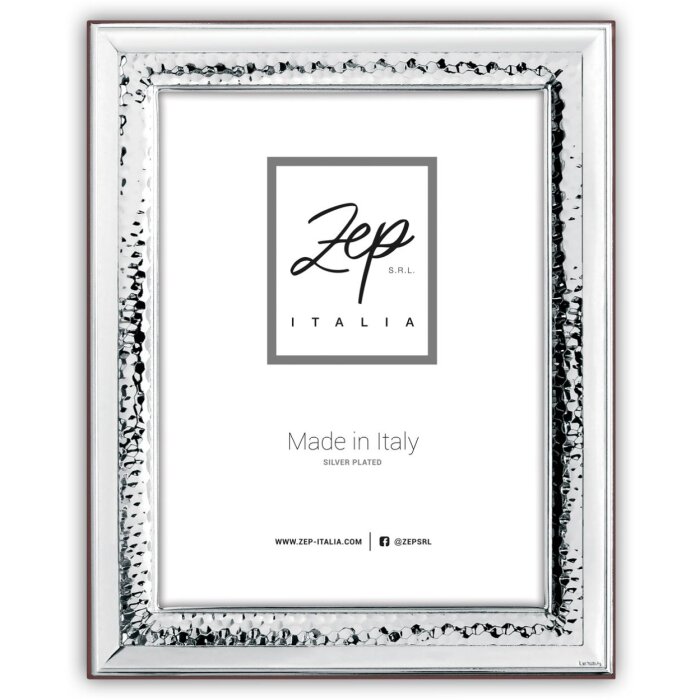 Trevi High Gloss Frame 10x15 cm silver